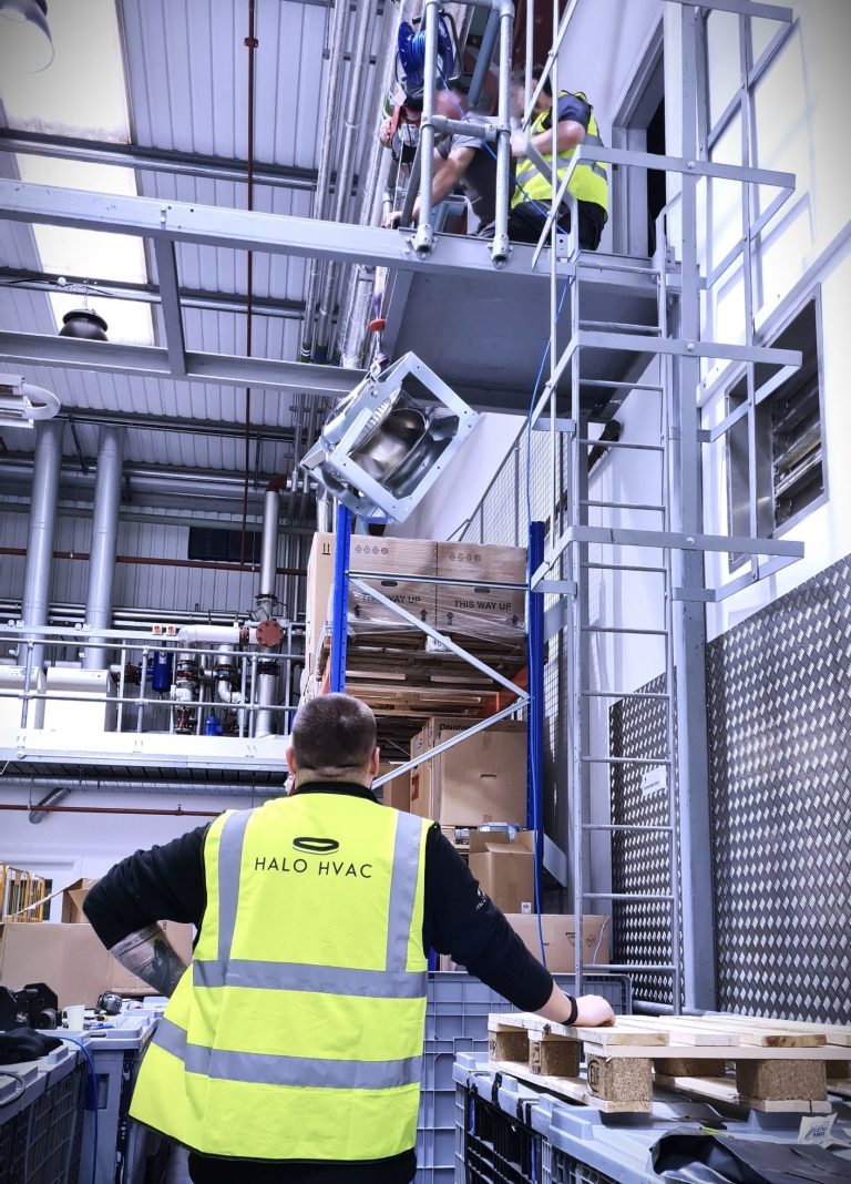 HALO HVAC AHU refurb - air handling unit refurbishment 