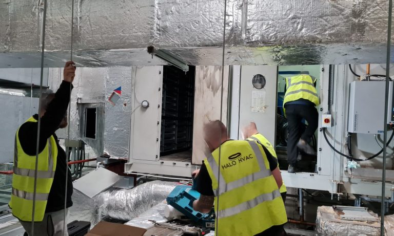 How long does it take to refurb an AHU