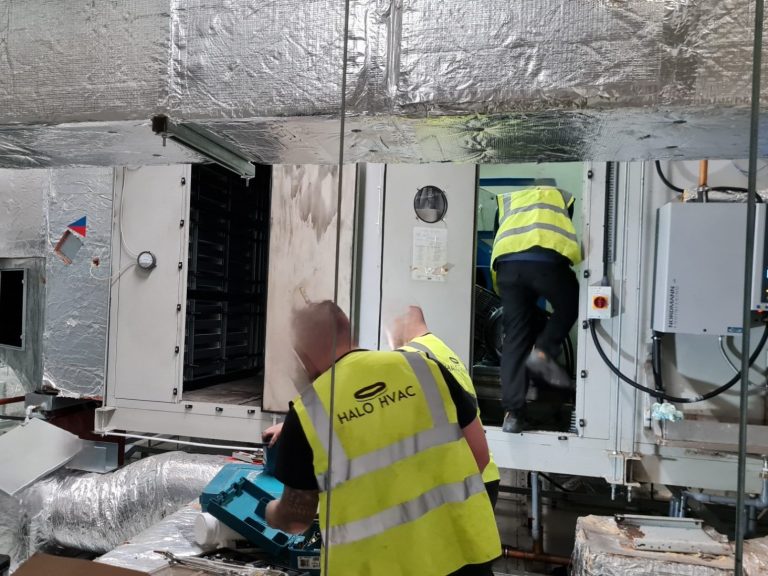 AHU Refurb Plug Fan Wall Retrofit 